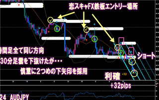 FXトレンドグライダーチャートポイント